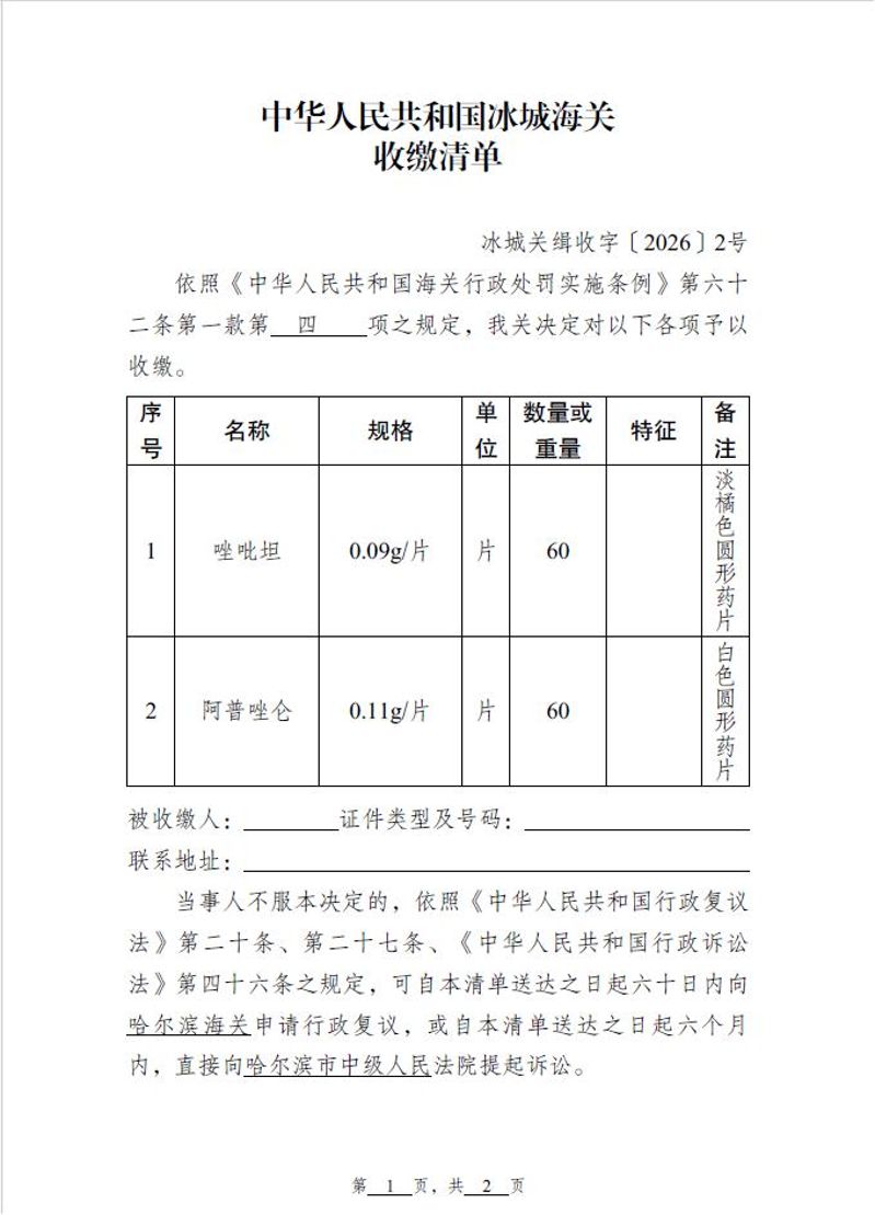 冰城关缉公告字【2026】5号3